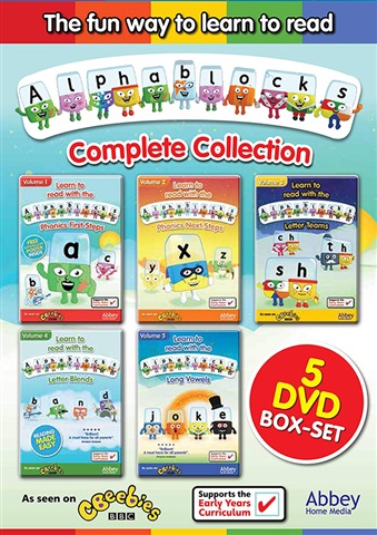 alphablocks DVD 5枚組 Complete Collection Amazon.com: Alphablocks: Box Set [DVD] : Movies & TV